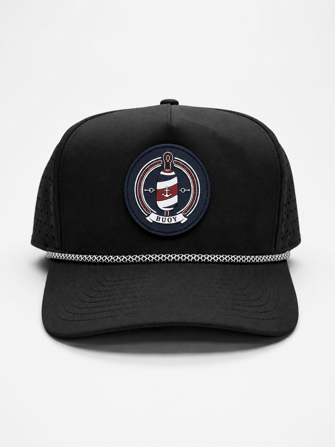 Buoy Black Rope Hat